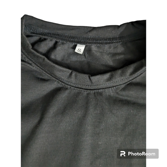 Maternity T-shirt. 'A Baby Is Brewing.' Black. Small. NWOT. - Picture 6 of 10